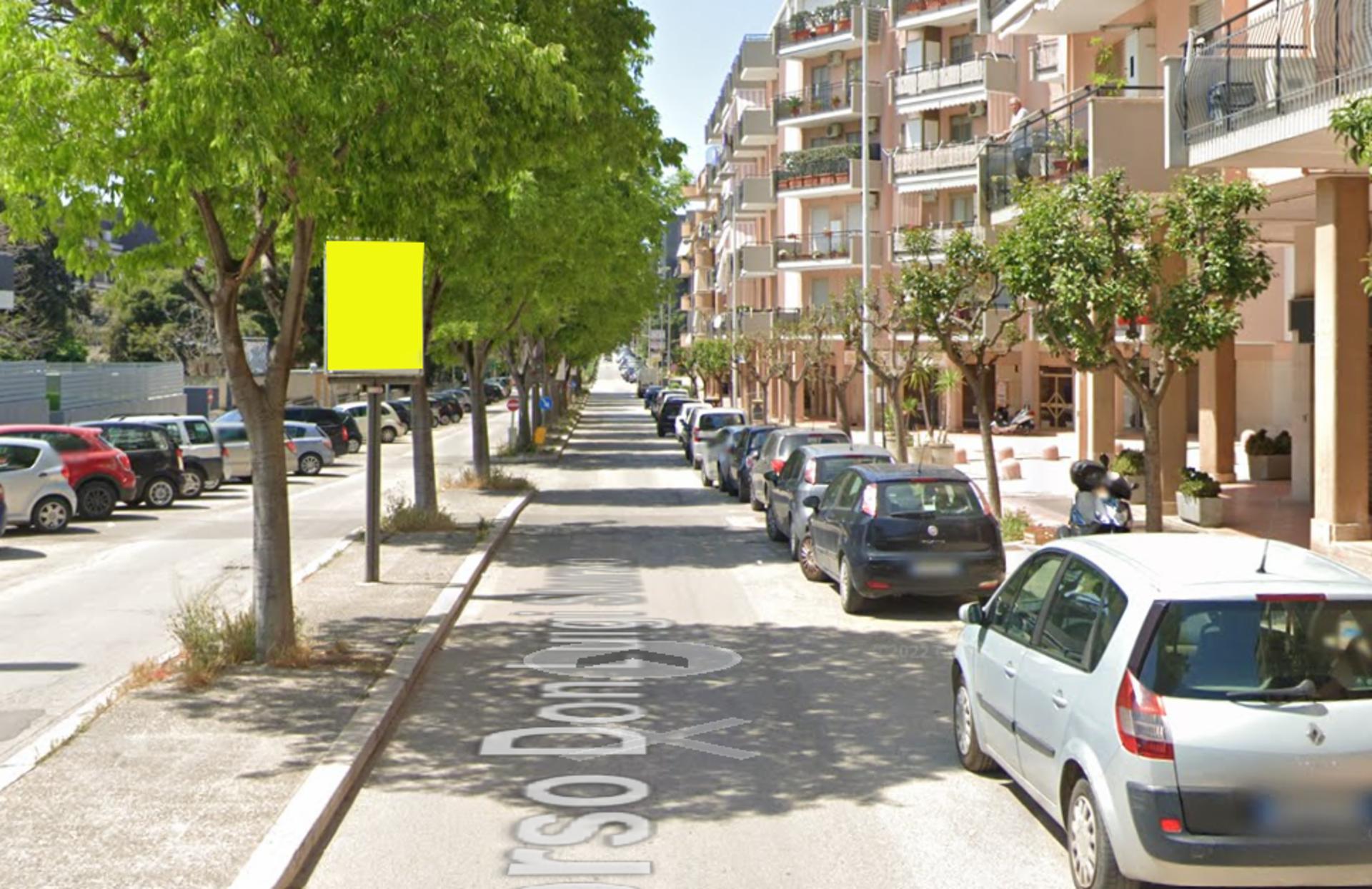 Impianto CARTELLONISTICA a Trani, in zona Well's Fargo