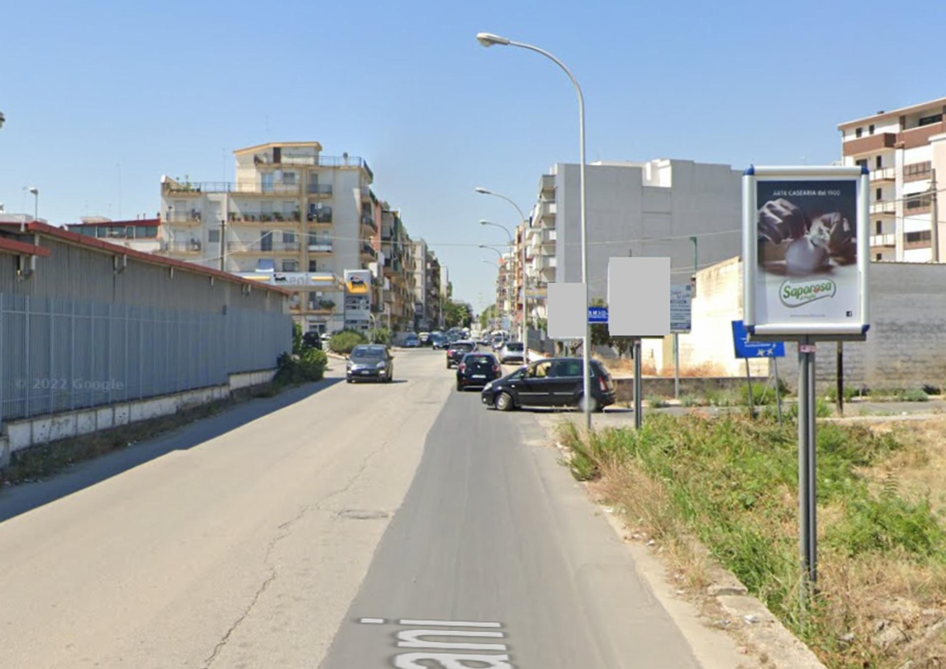 Impianto CARTELLONISTICA a Andria, in zona Stadio degli Ulivi