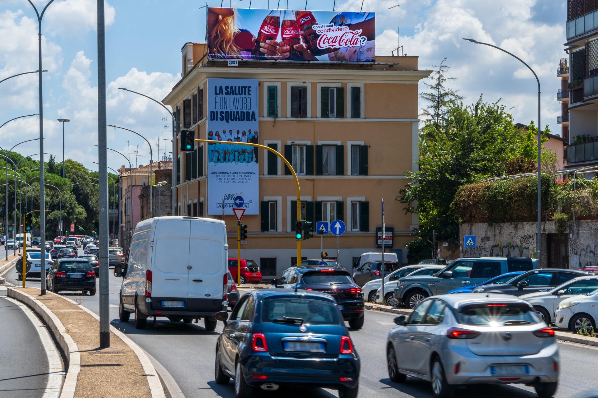 Impianto a CORSO FRANCIA - alt. civ. 175  Roma