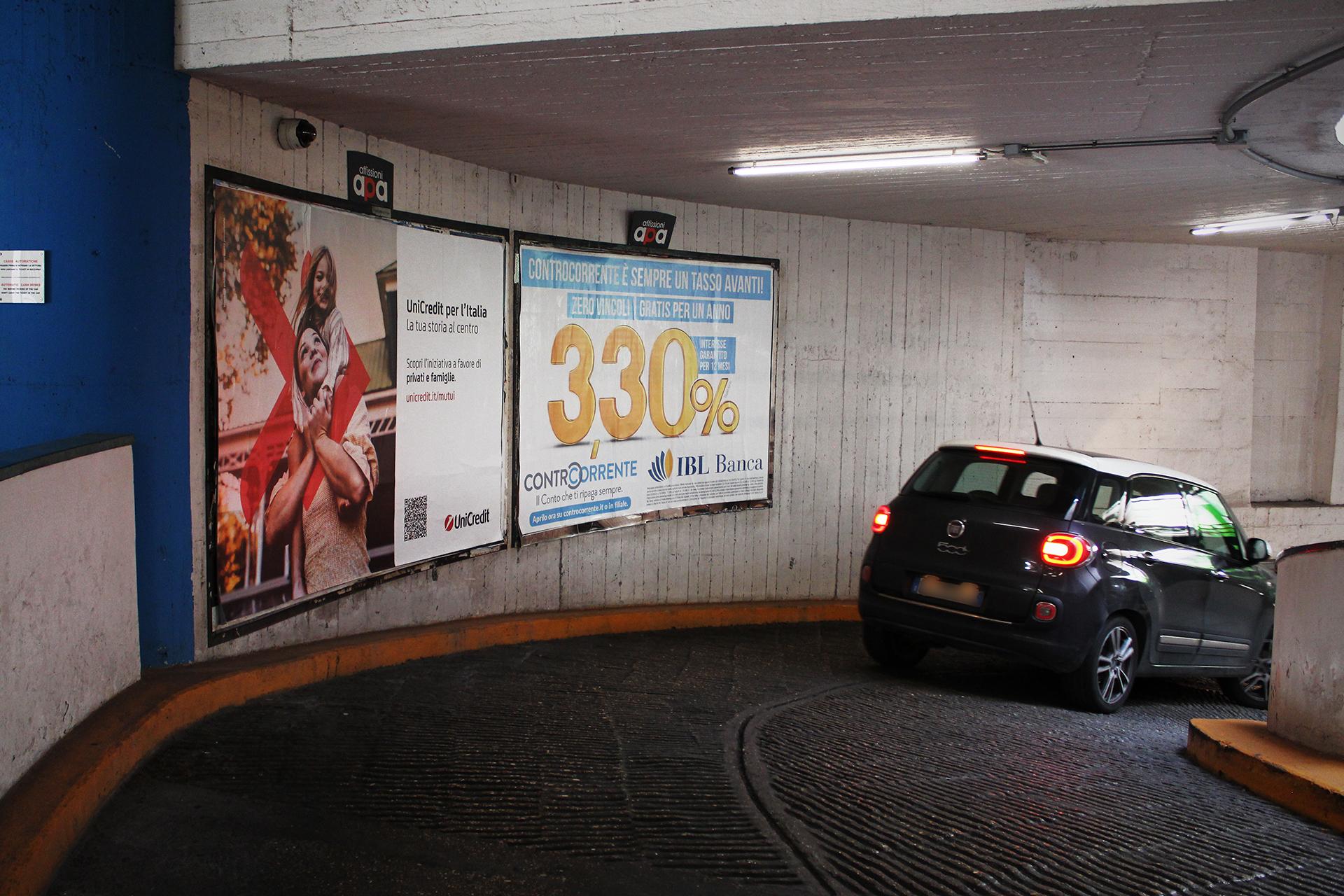 Impianto POSTER a Roma, in zona Sant’Isidoro a Capo le Case