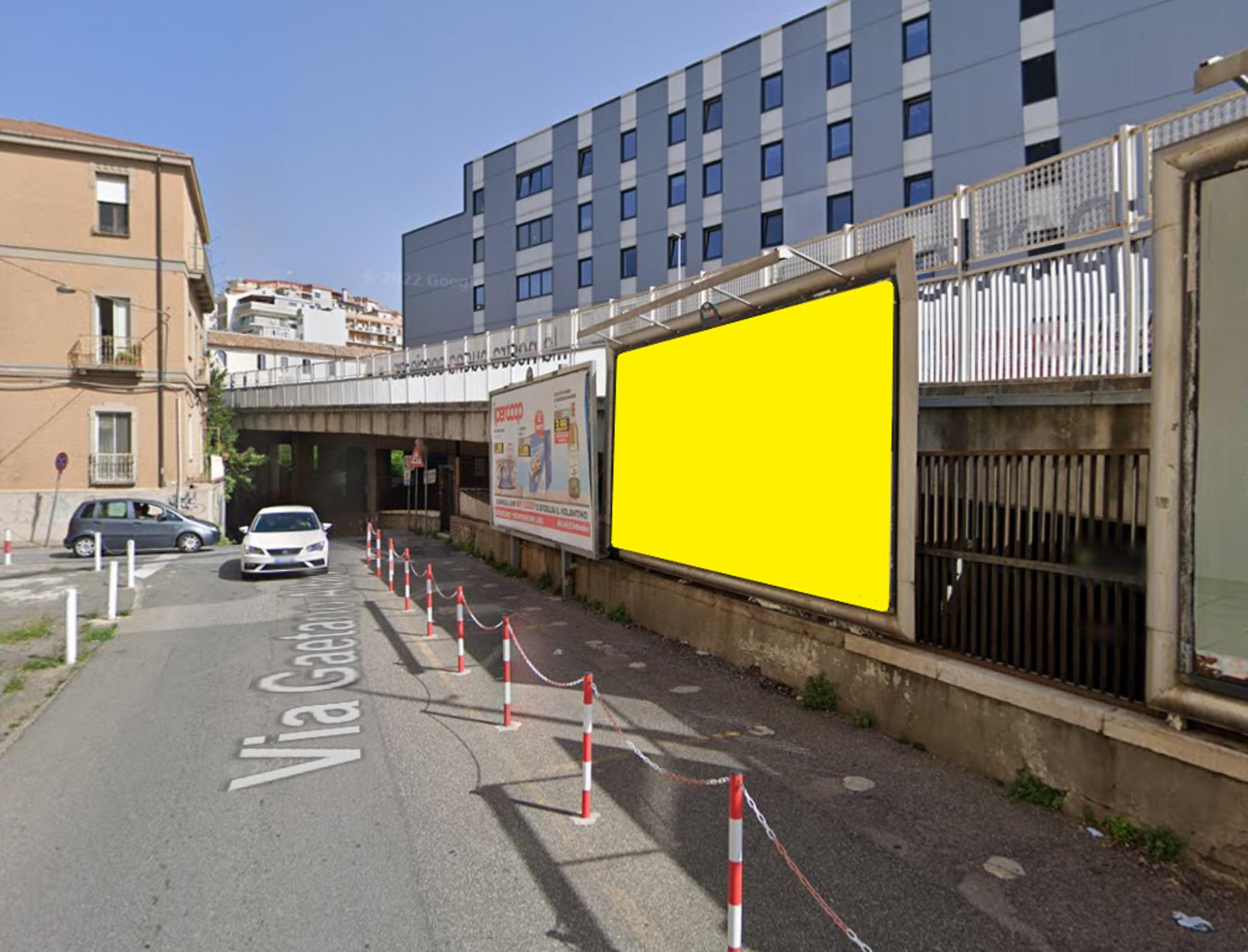 Impianto 6 X 3 a Catanzaro, in zona Burger King