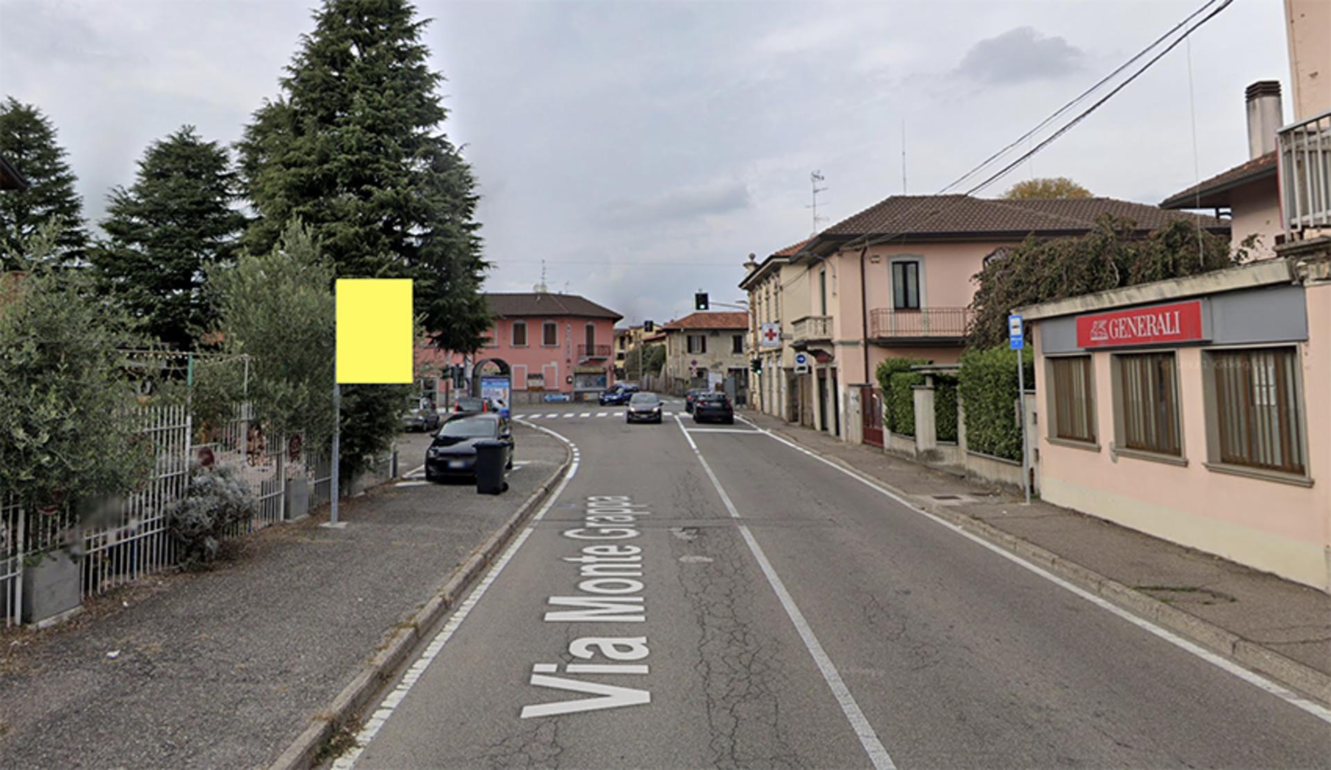 Impianto CARTELLONISTICA a Gorla Minore, in zona Oratorio di San Rocco
