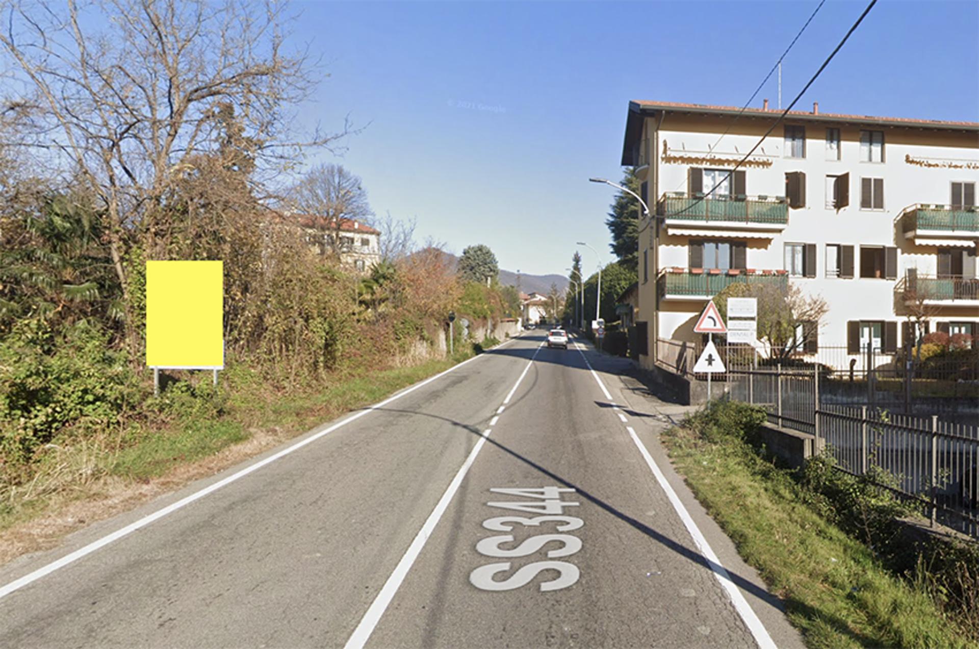 Impianto CARTELLONISTICA a Induno Olona, in zona Le Arcate