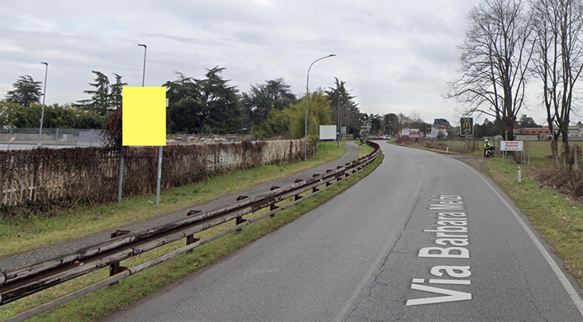 Impianto CARTELLONISTICA a Cerro Maggiore, in zona Calavera