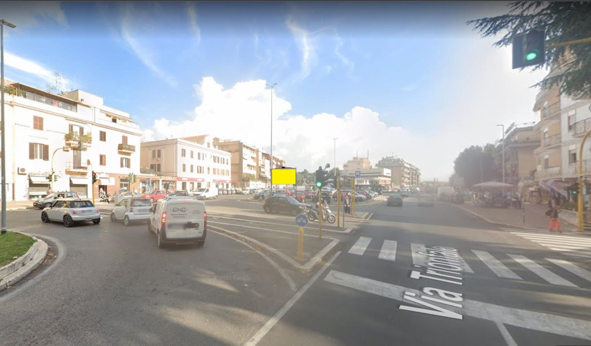 Impianto POSTER a Roma, in zona Out Control Monte Mario
