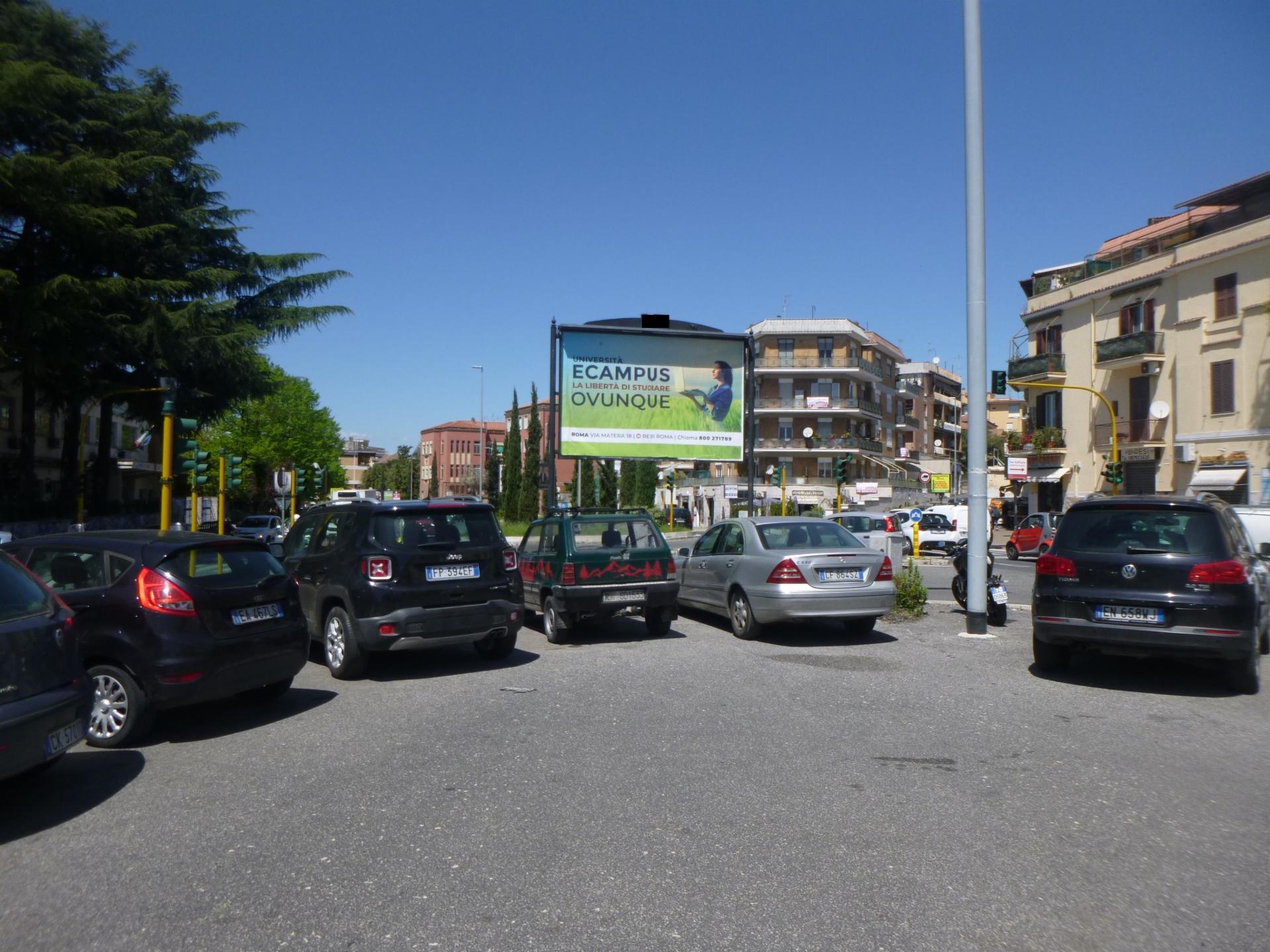 Impianto POSTER a Roma, in zona Out Control Monte Mario