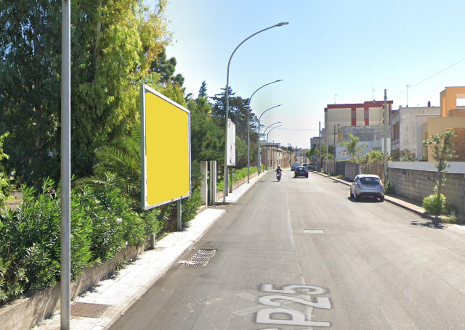 Impianto 6 X 3 a Calimera, in zona Villa Comunale