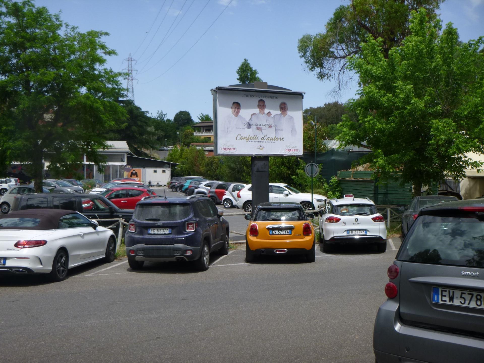 Impianto POSTER a Roma, in zona Forum Sport Centre