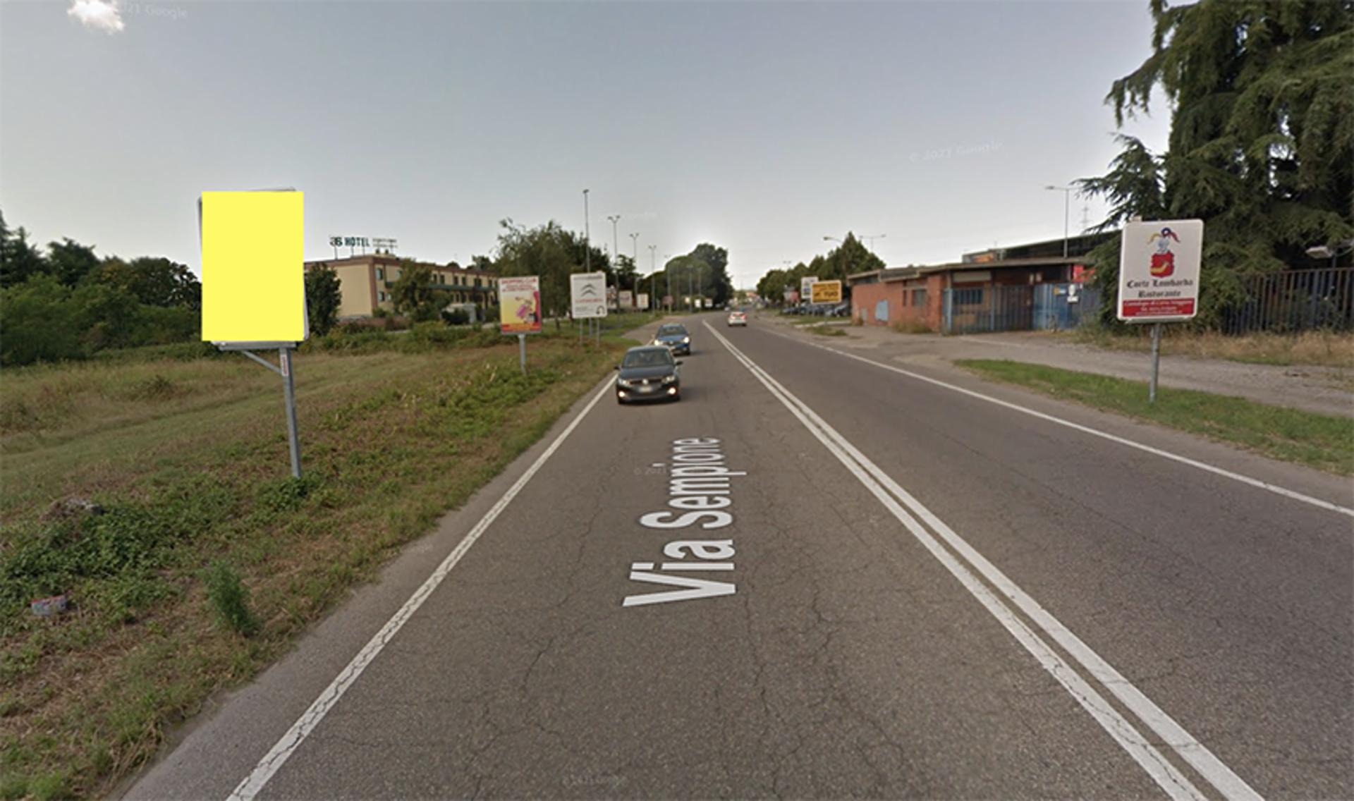 Impianto CARTELLONISTICA a Parabiago, in zona Empyre