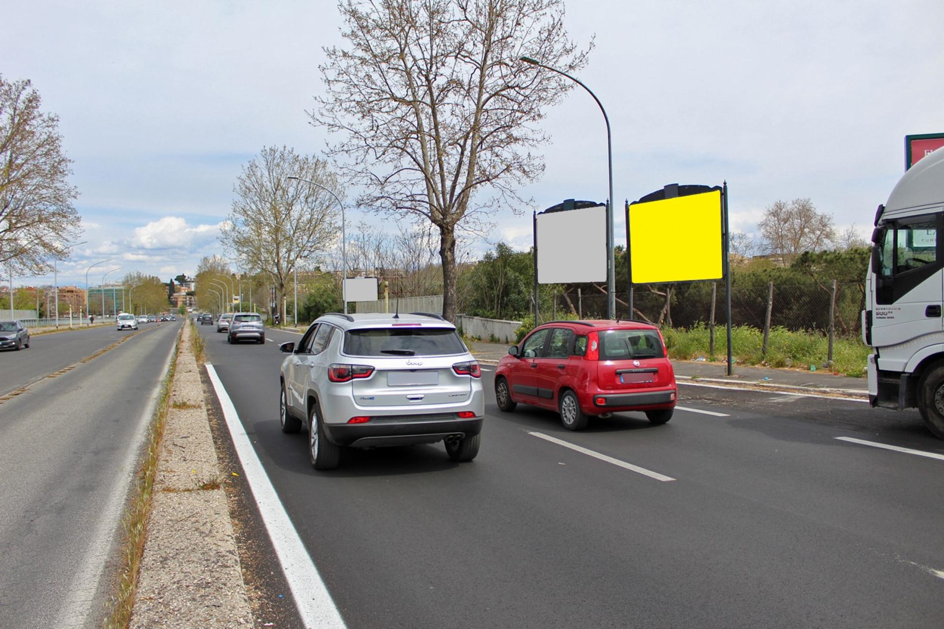 Impianto POSTER a Roma, in zona EuroSpin