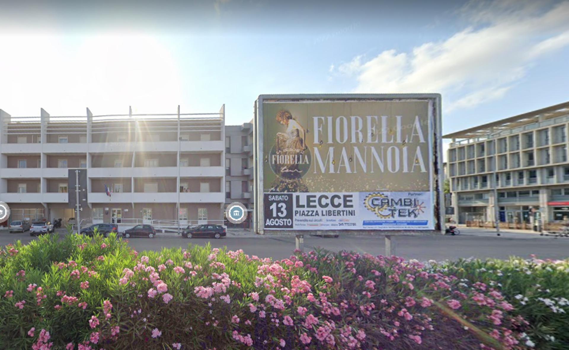 Impianto POSTER a Lecce, in zona Chiesa dei Santi Niccolò e Cataldo