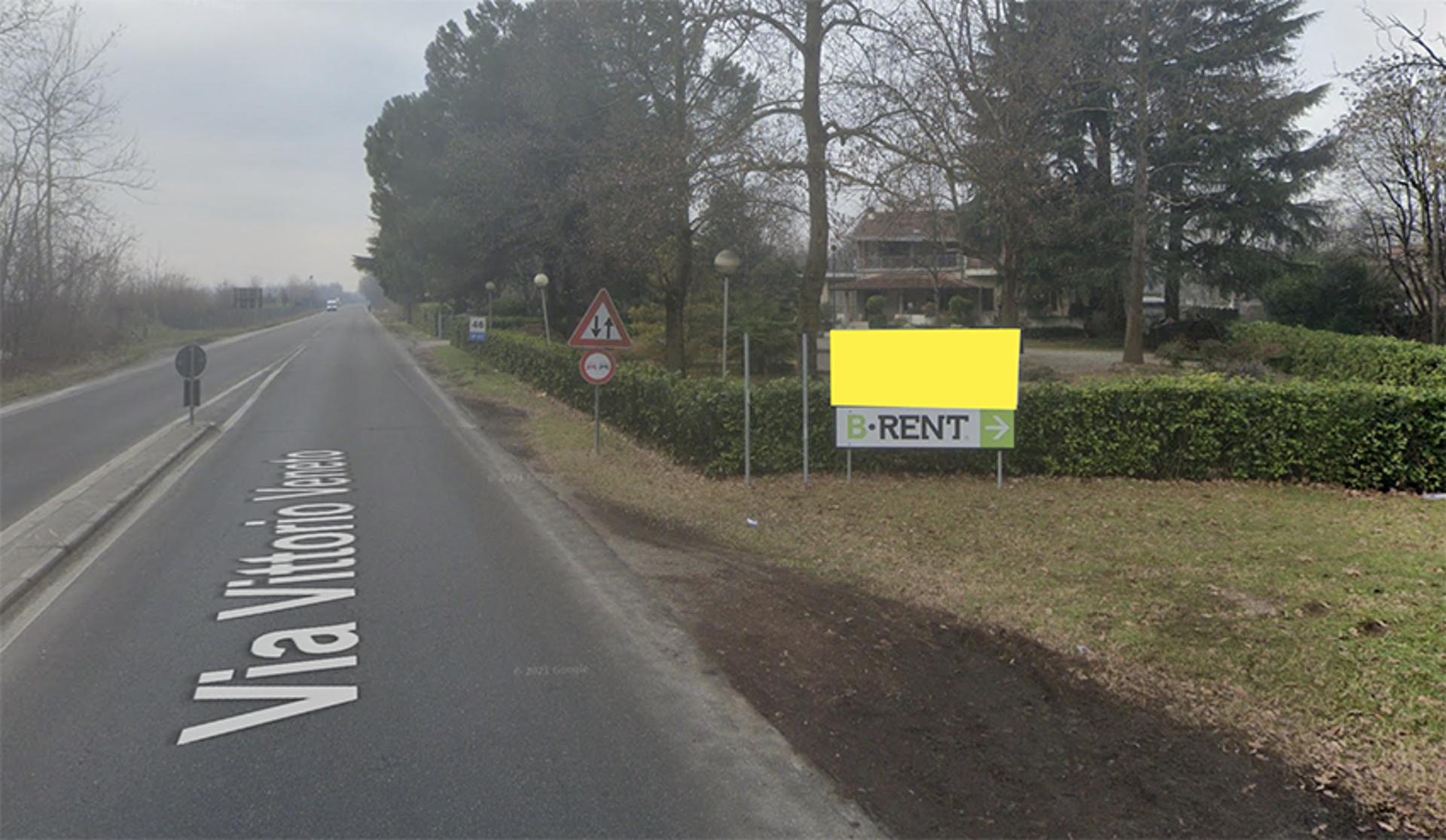Impianto CARTELLONISTICA a Lonate Pozzolo, in zona Pizzorante