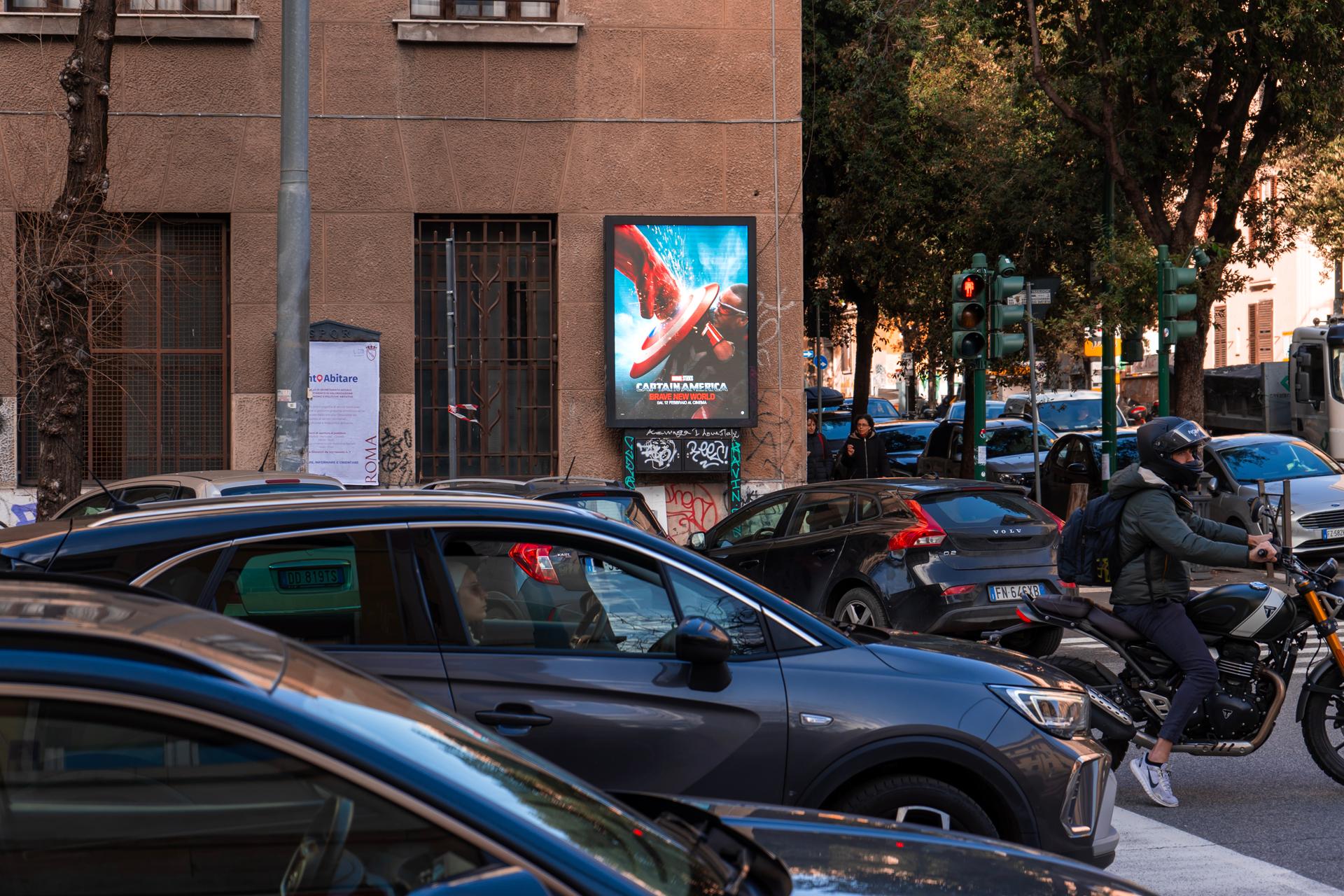Impianto a VIALE MANZONI - ang. Via Conte Verde  Roma