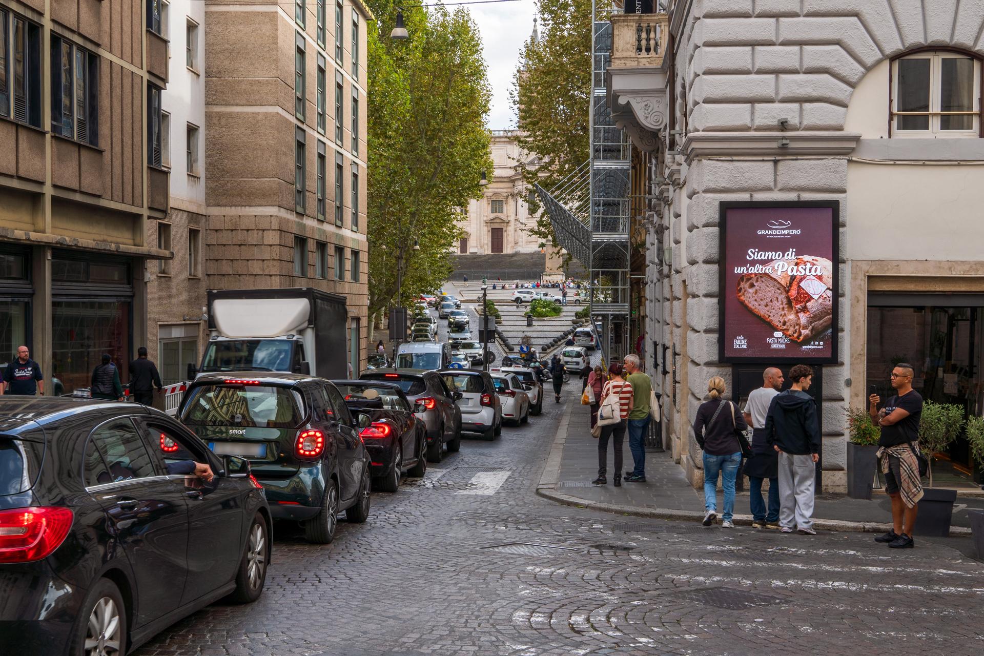 Impianto a VIA CESARE BALBO - ang. Via Depretis  Roma