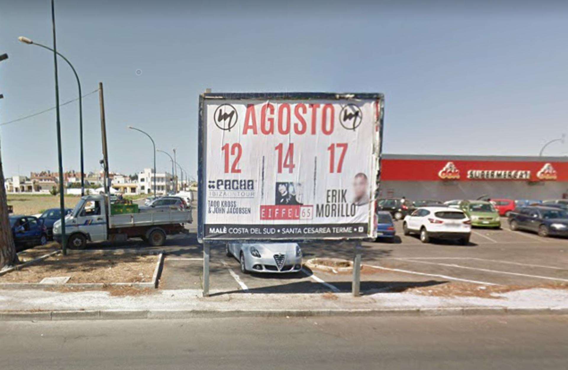 Impianto POSTER a Squinzano, in zona The People Pasticceria