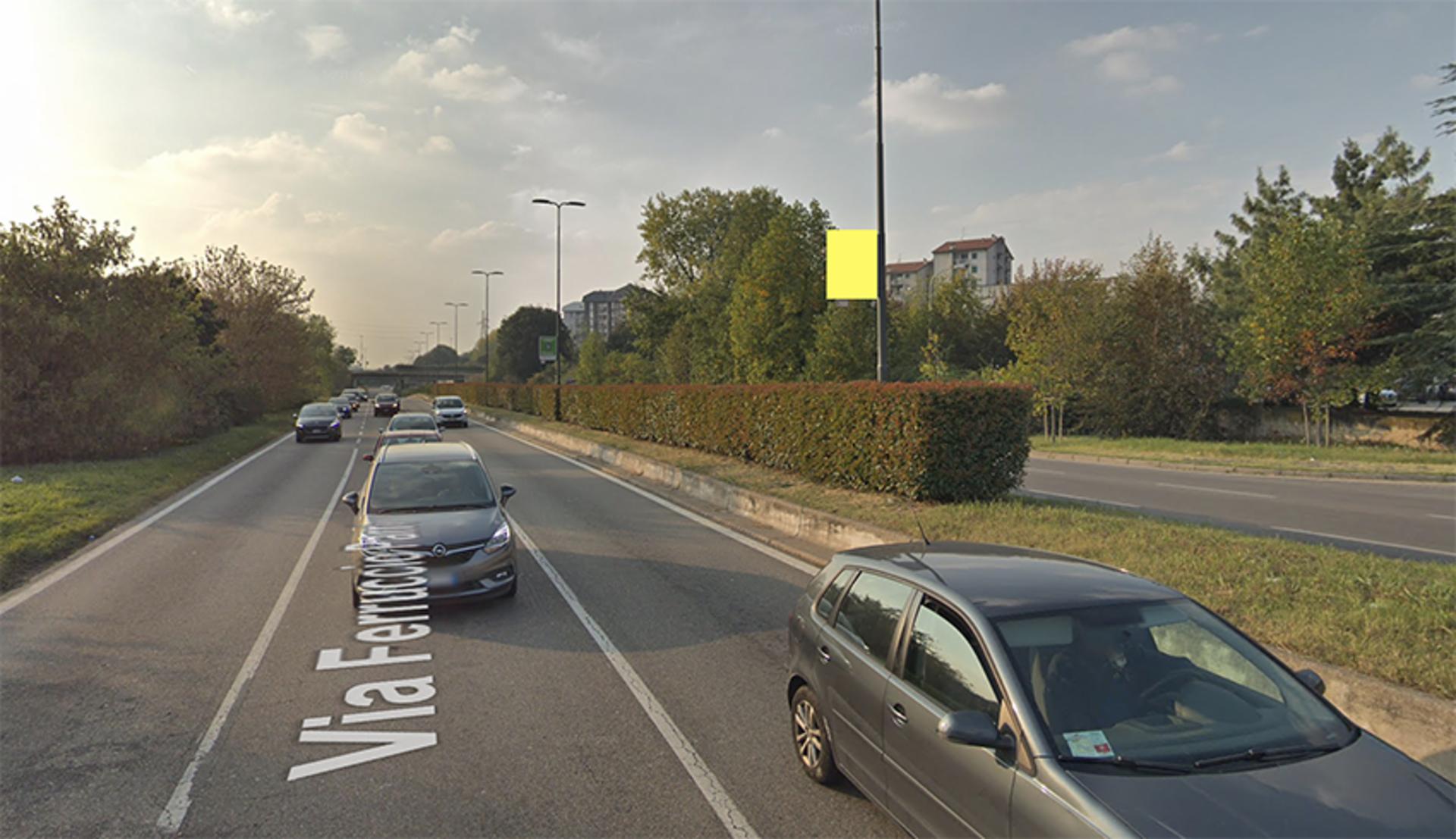 Impianto TARGA PALO a Milano, in zona Tigros