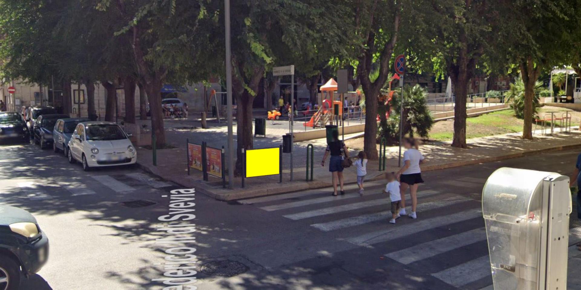 Impianto TRANSENNA a Barletta, in zona Coop