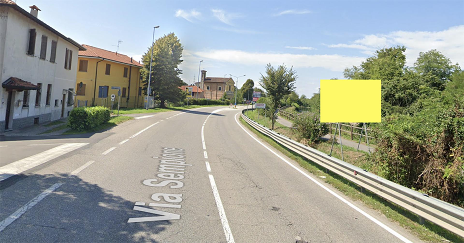 Impianto cartellonistica a Nerviano