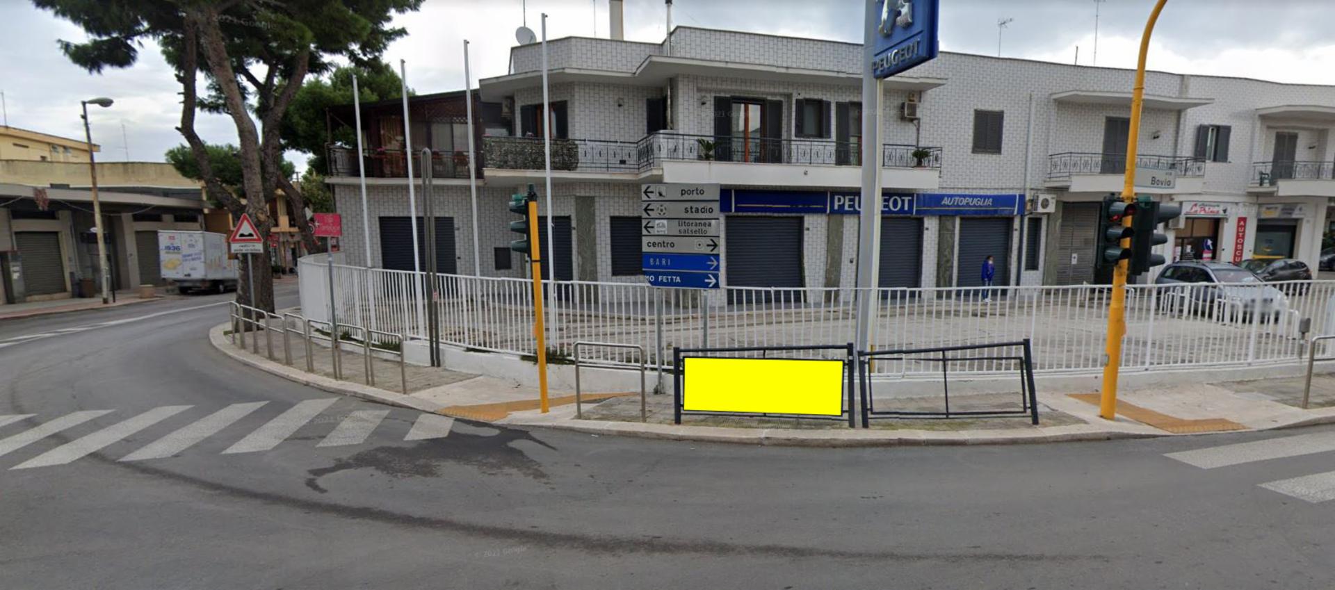 Impianto TRANSENNA a Bisceglie, in zona McDonald's