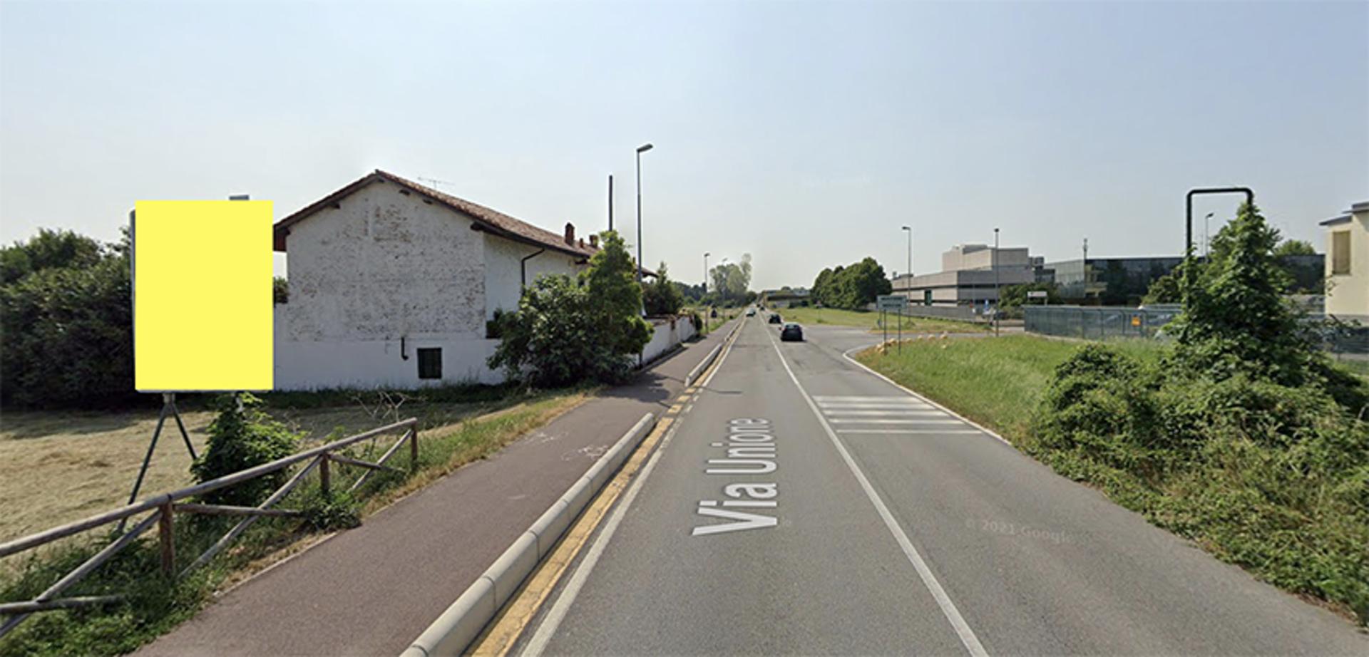 Impianto CARTELLONISTICA a Nerviano, in zona Locanda del Villoresi