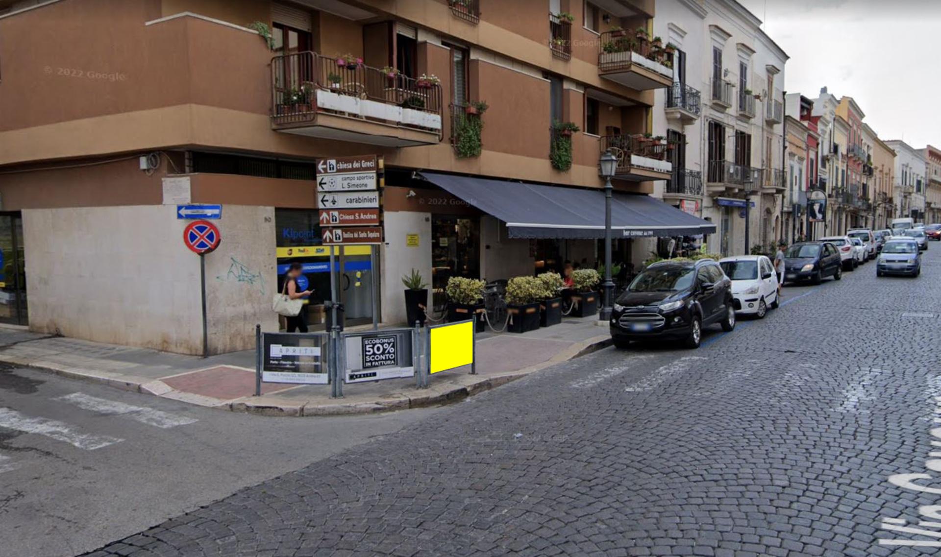 Impianto TRANSENNA a Barletta, in zona Bar Cavour