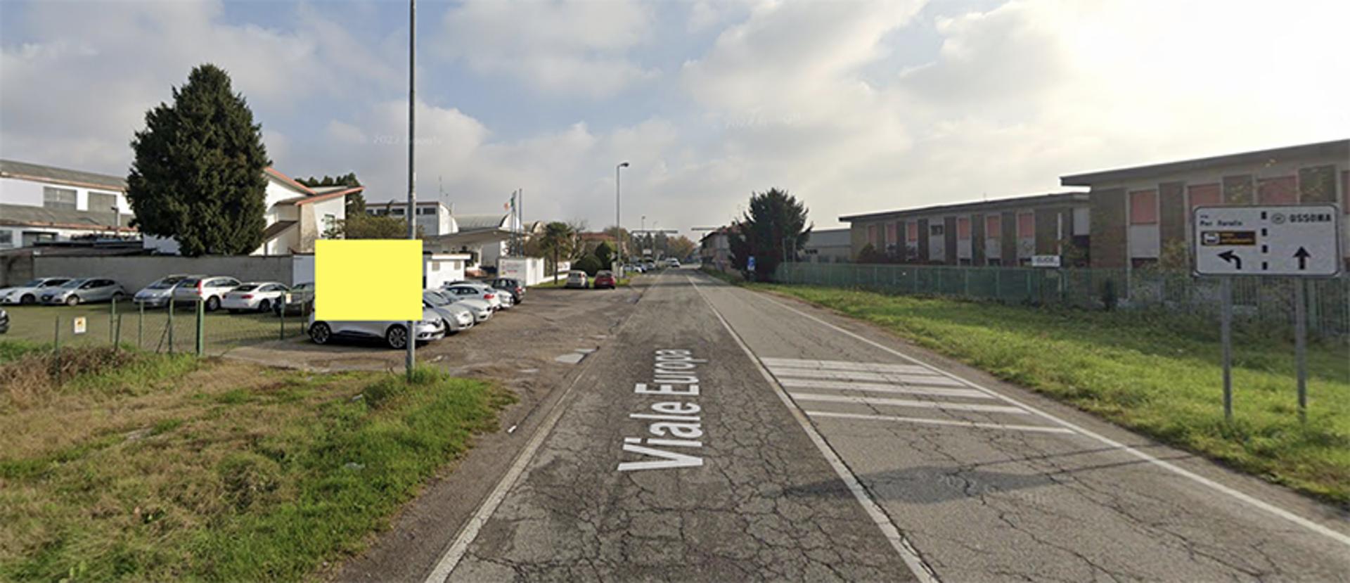 Impianto CARTELLONISTICA a Ossona, in zona Il Piatto d'Oro