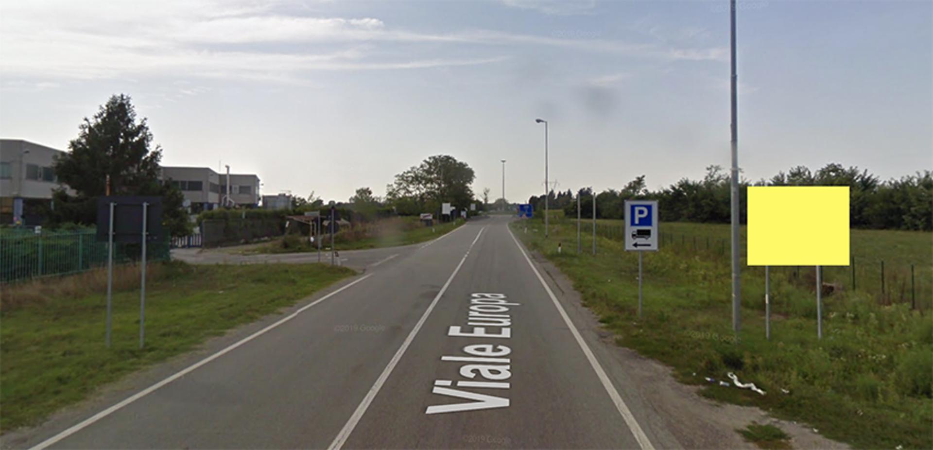 Impianto CARTELLONISTICA a Ossona, in zona Il Piatto d'Oro