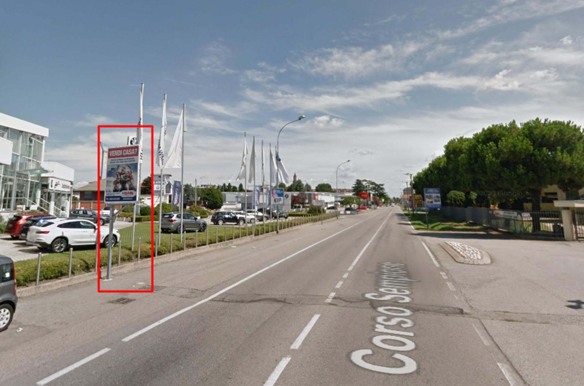 Impianto CARTELLONISTICA a Olgiate Olona, in zona Ristorante pizzeria Ai Faraglioni