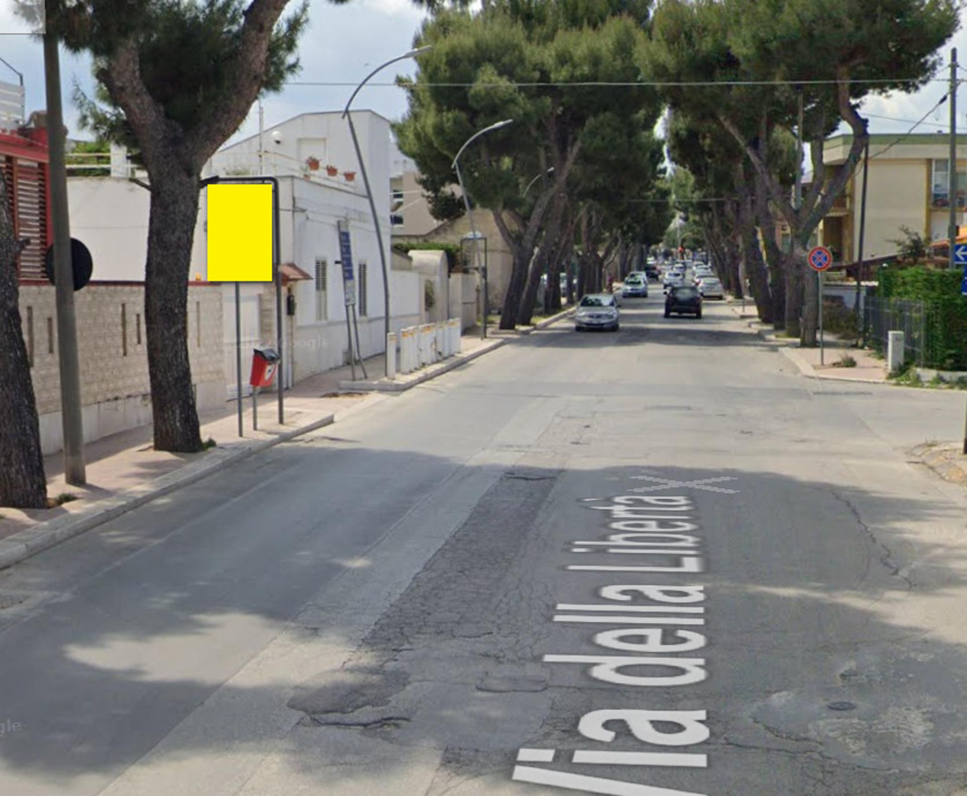 Impianto PALINA a Bisceglie, in zona McDonald's