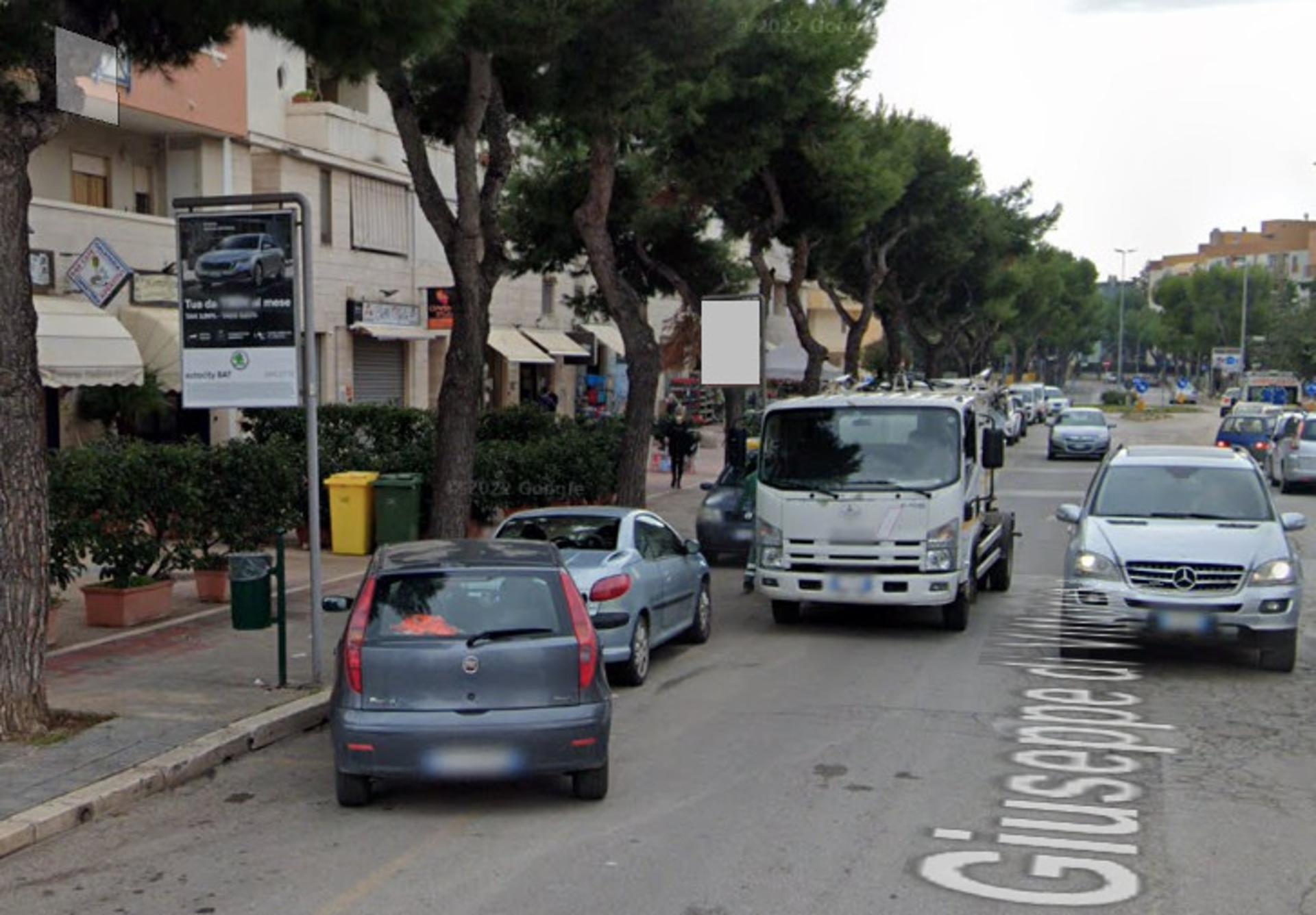 Impianto PALINA a Bisceglie, in zona McDonald's