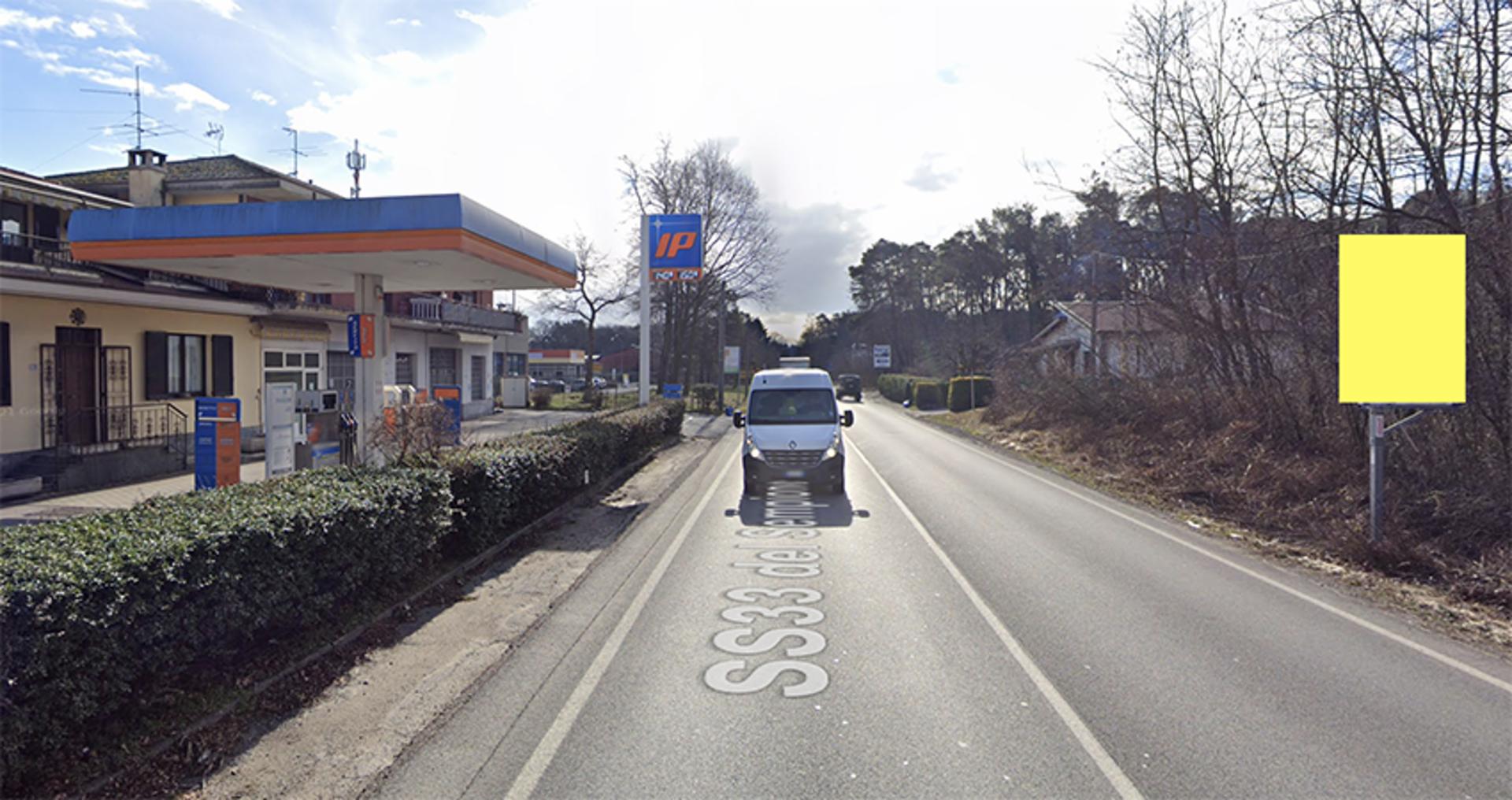 Impianto a VIA SEMPIONE  km 49+604/sx  Vergiate