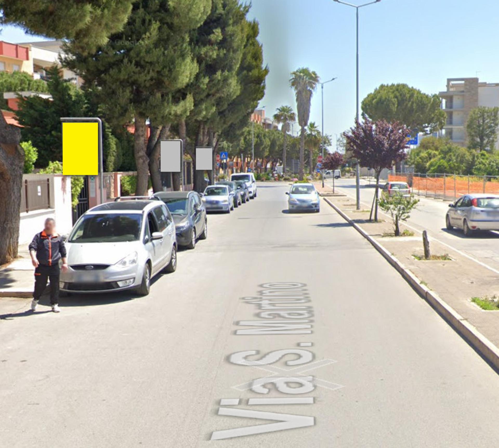 Impianto PALINA a Bisceglie, in zona Eurospin