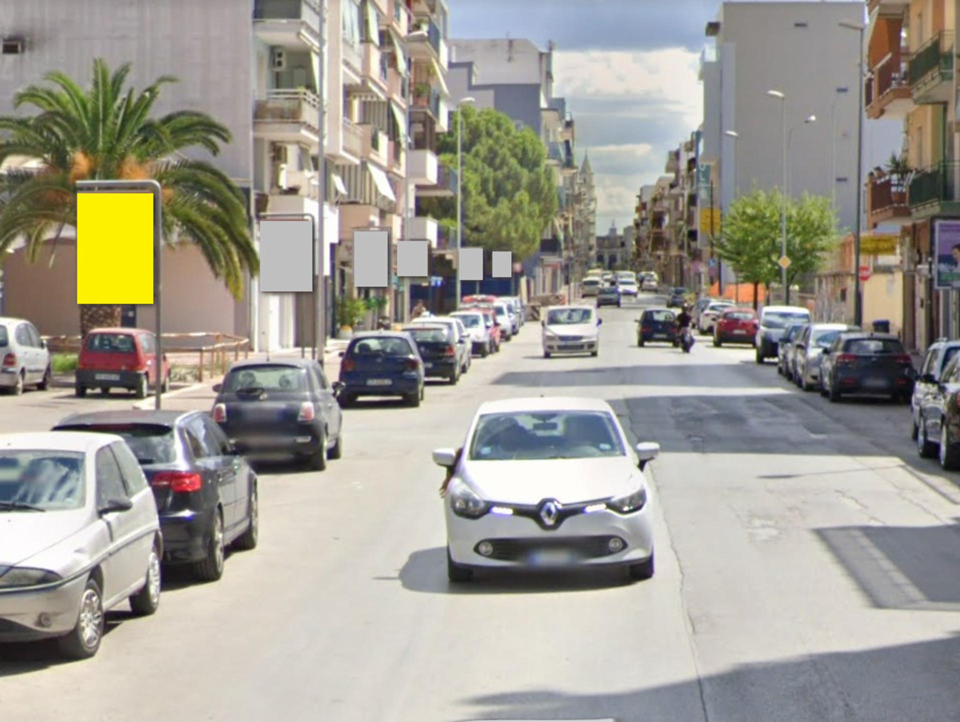 Impianto PALINA a Andria, in zona Corner