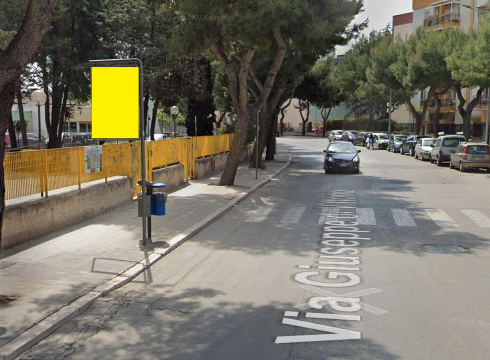 Impianto PALINA a Bisceglie, in zona McDonald's