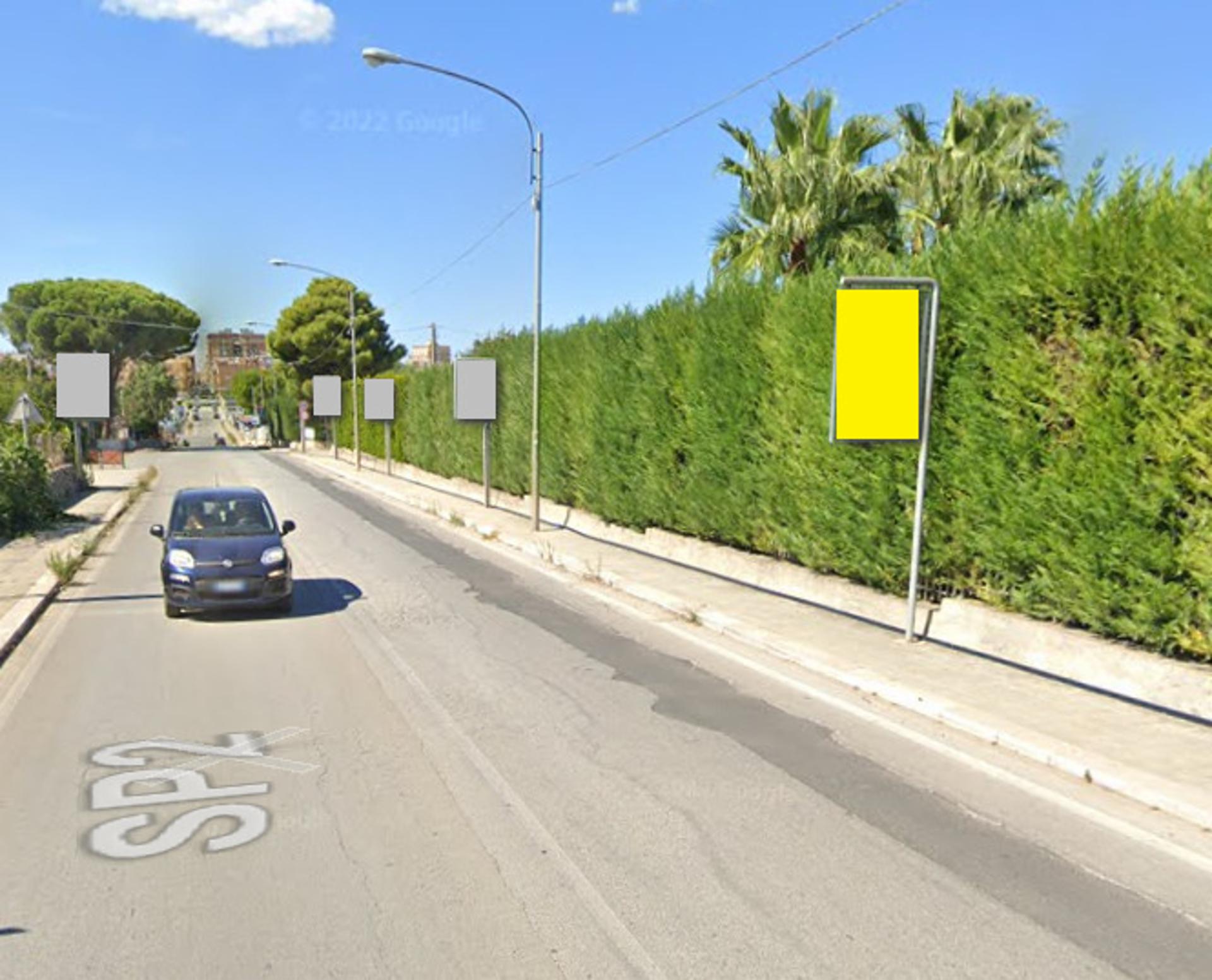 Impianto PALINA a Corato, in zona Obitorio