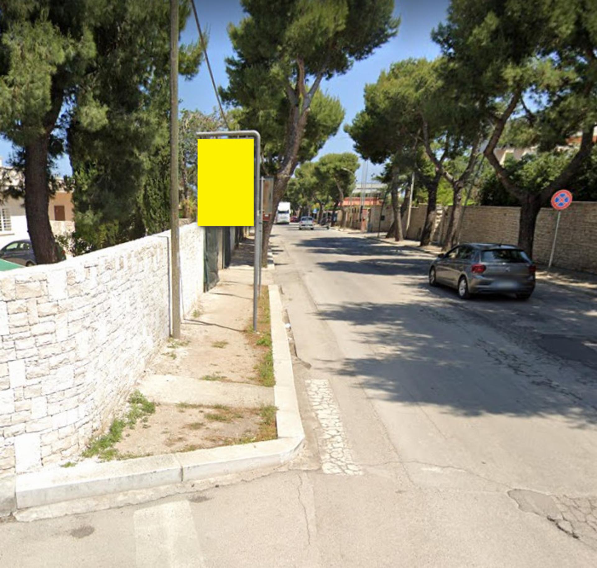Impianto PALINA a Bisceglie, in zona McDonald's