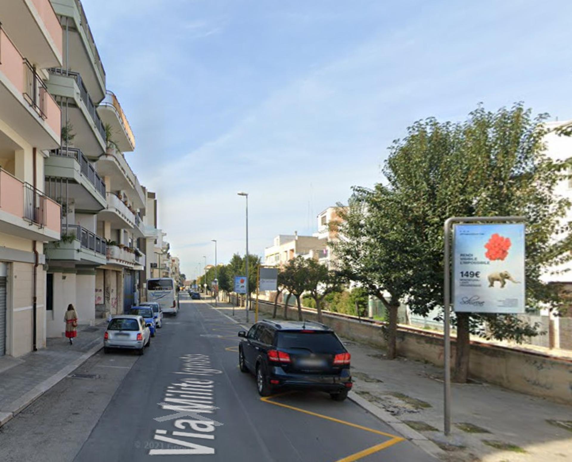 Impianto PALINA a Andria, in zona PuntoStore Supermercati