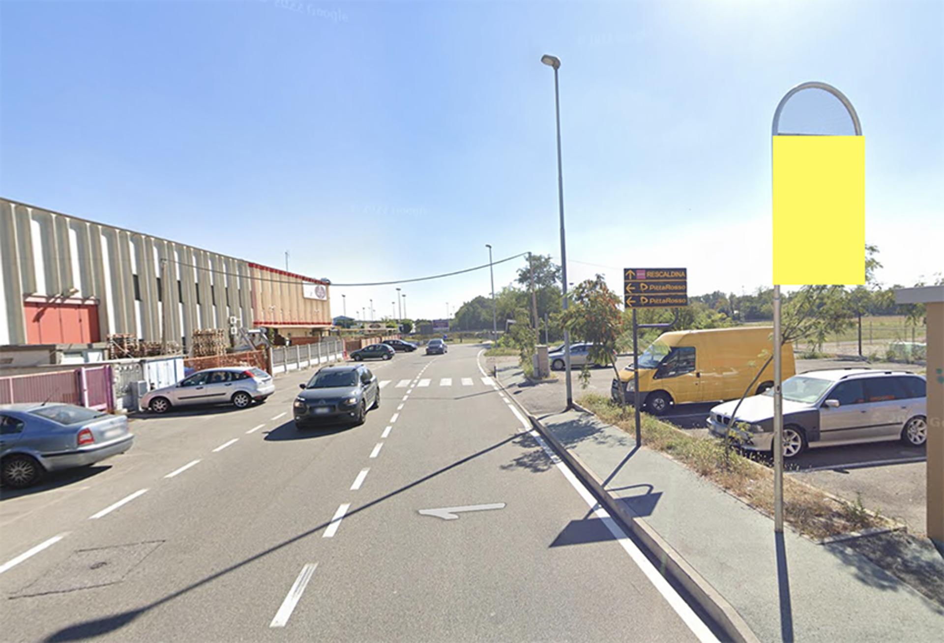 Impianto CARTELLONISTICA a Rescaldina, in zona La Maison du Monde