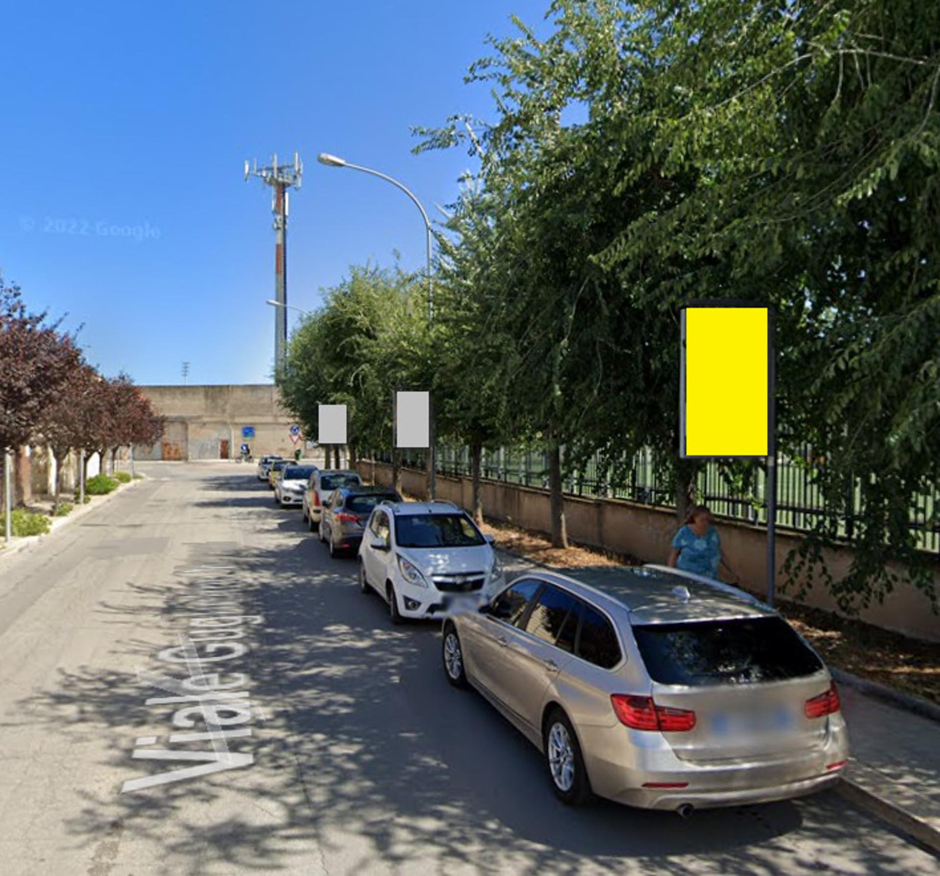 Impianto PALINA a Barletta, in zona Supermercati Dok