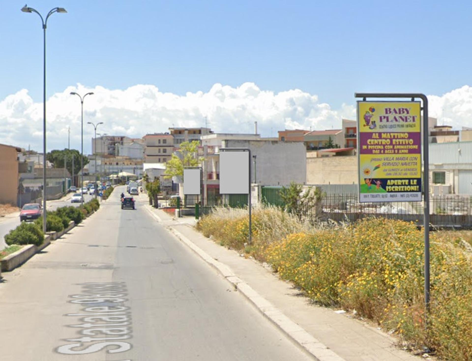 Impianto PALINA a Andria, in zona bar Venere