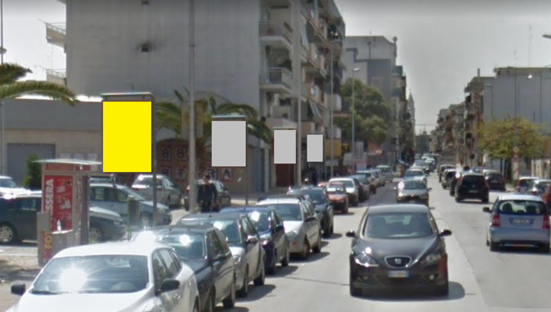 Impianto PALINA a Andria, in zona Corner