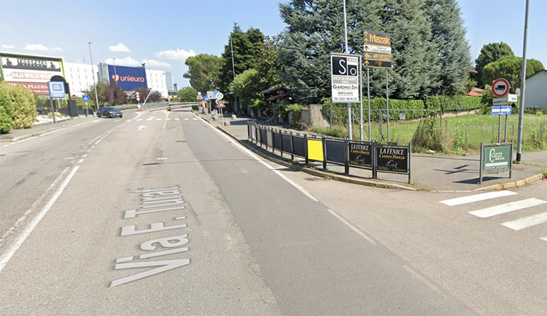 Impianto TRANSENNA a Cerro Maggiore, in zona Burger King