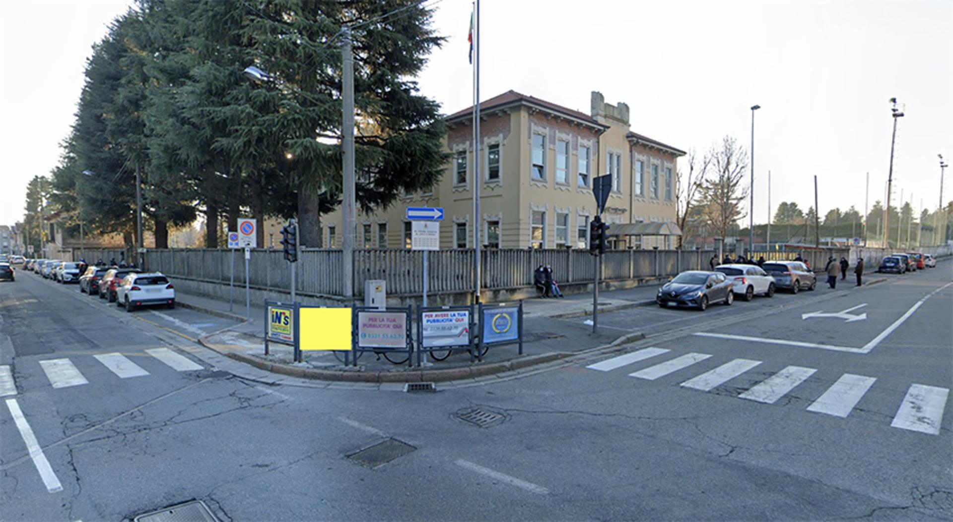 Impianto TRANSENNA a Lonate Pozzolo, in zona Biblioteca comunale N. H. Gian Domenico Oltrona Visconti
