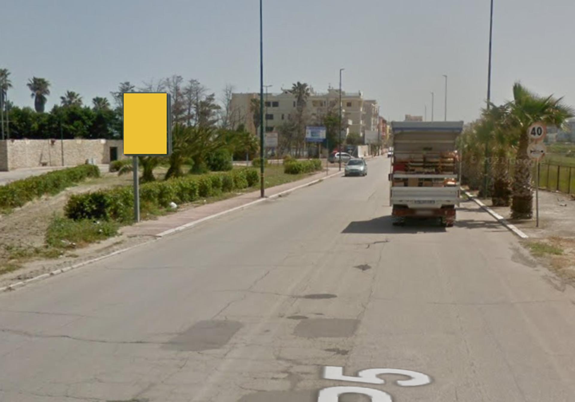 Impianto CARTELLONISTICA a Margherita di Savoia, in zona API