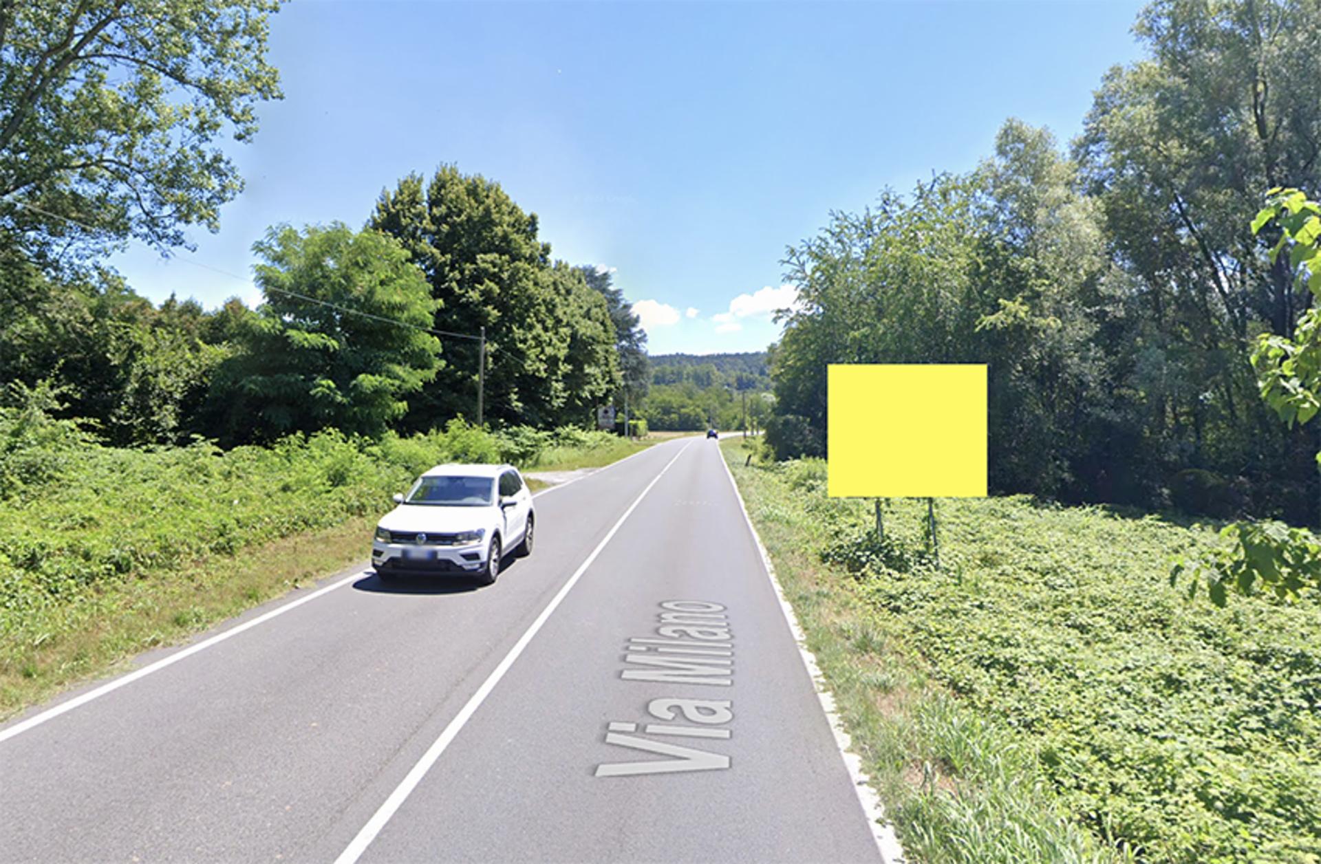 Impianto CARTELLONISTICA a Angera, in zona La Botte