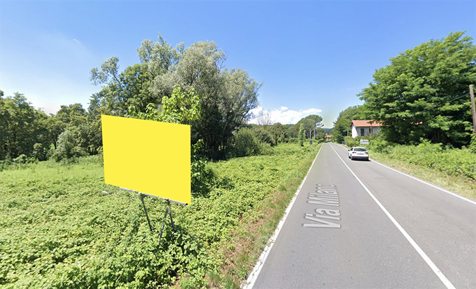 Impianto CARTELLONISTICA a Angera, in zona La Botte
