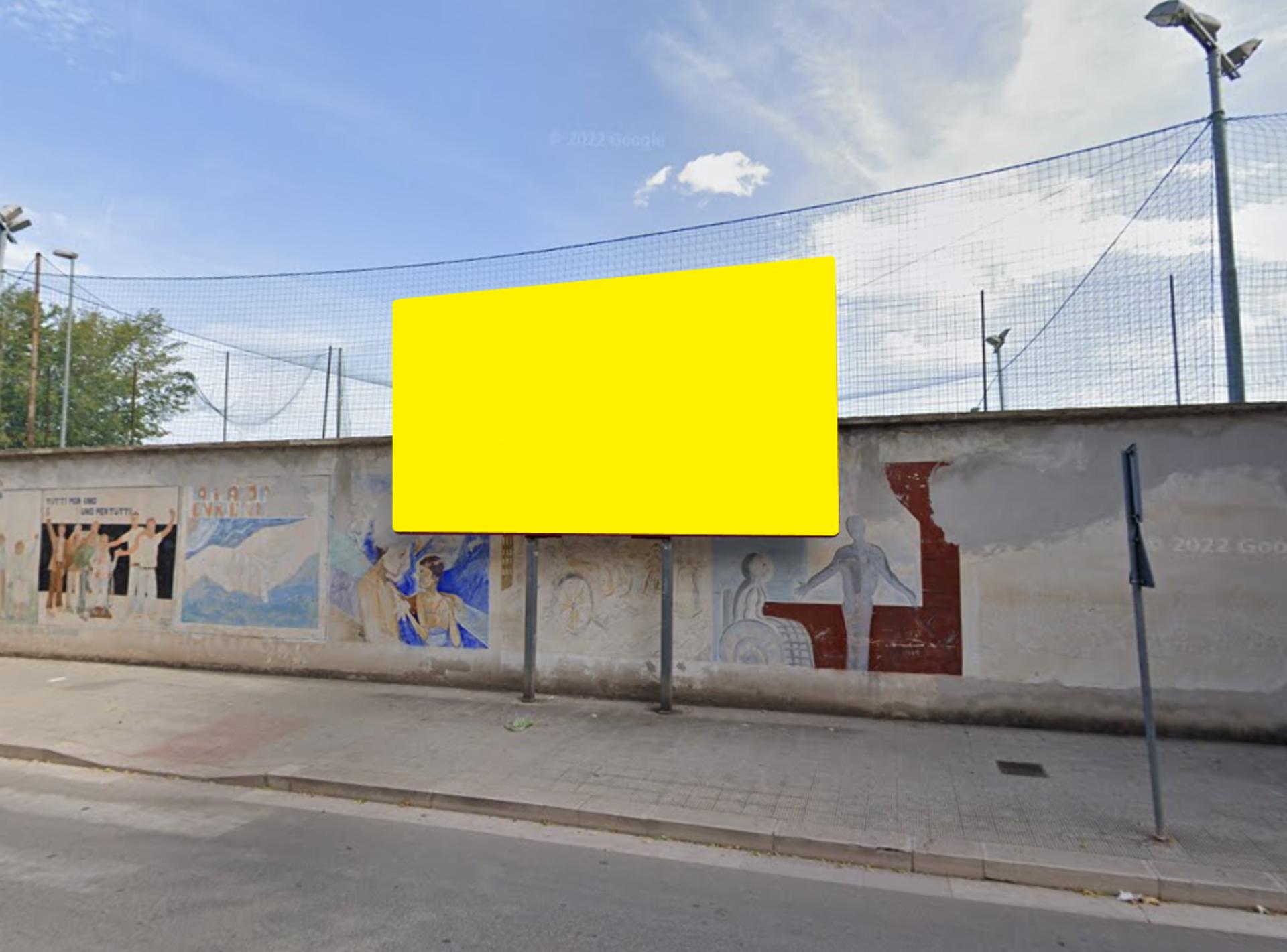 Impianto 6 X 3 a Andria, in zona Pizzeria Trinità