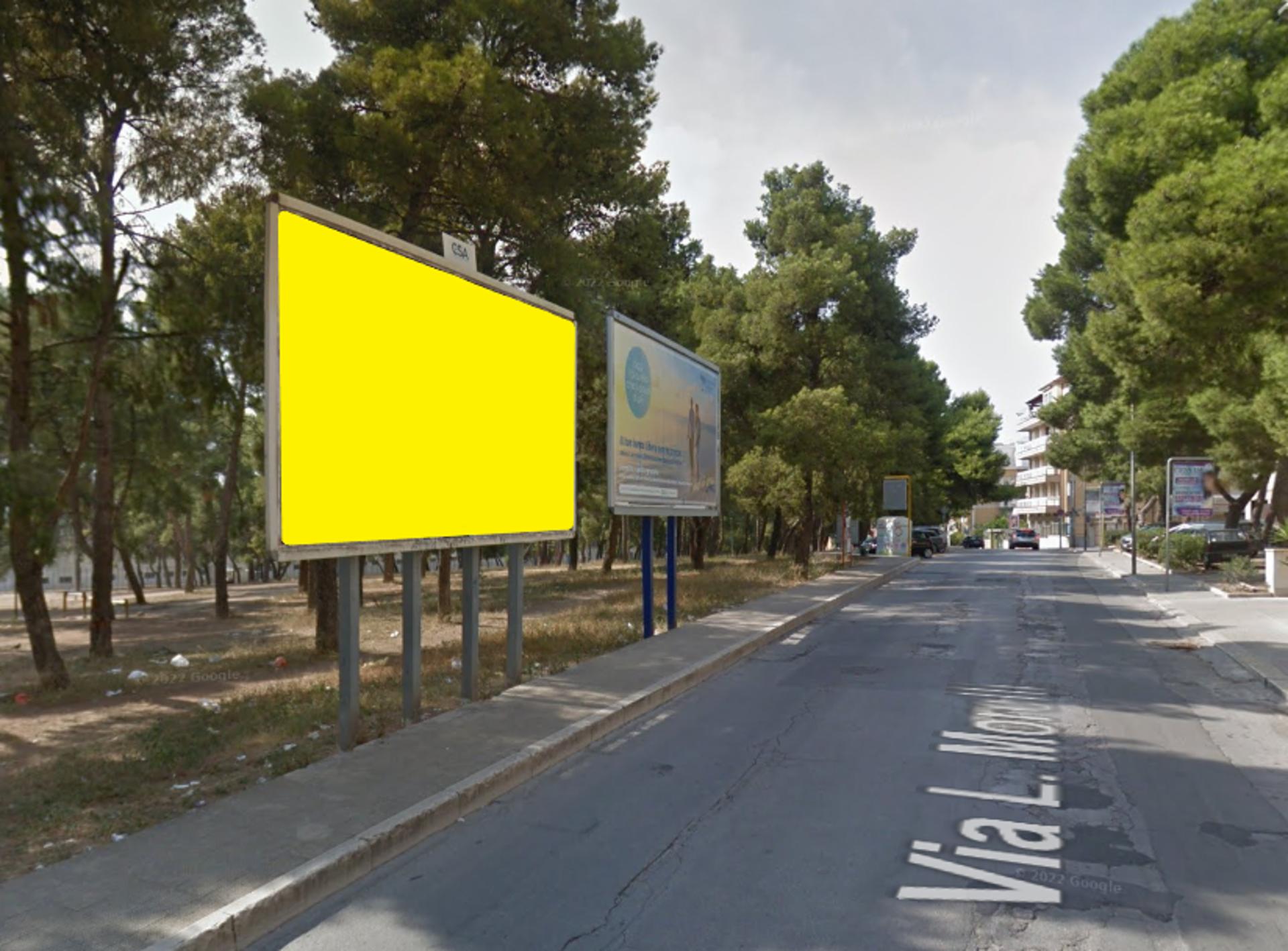 Impianto 6 X 3 a Andria, in zona PuntoStore Supermercati