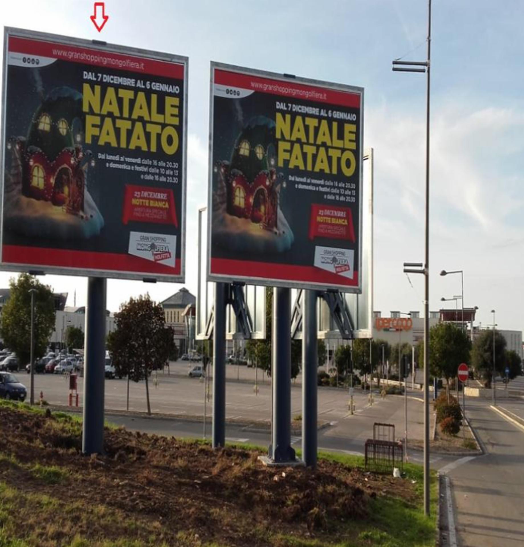 Impianto POSTER a Molfetta, in zona EuroSpin