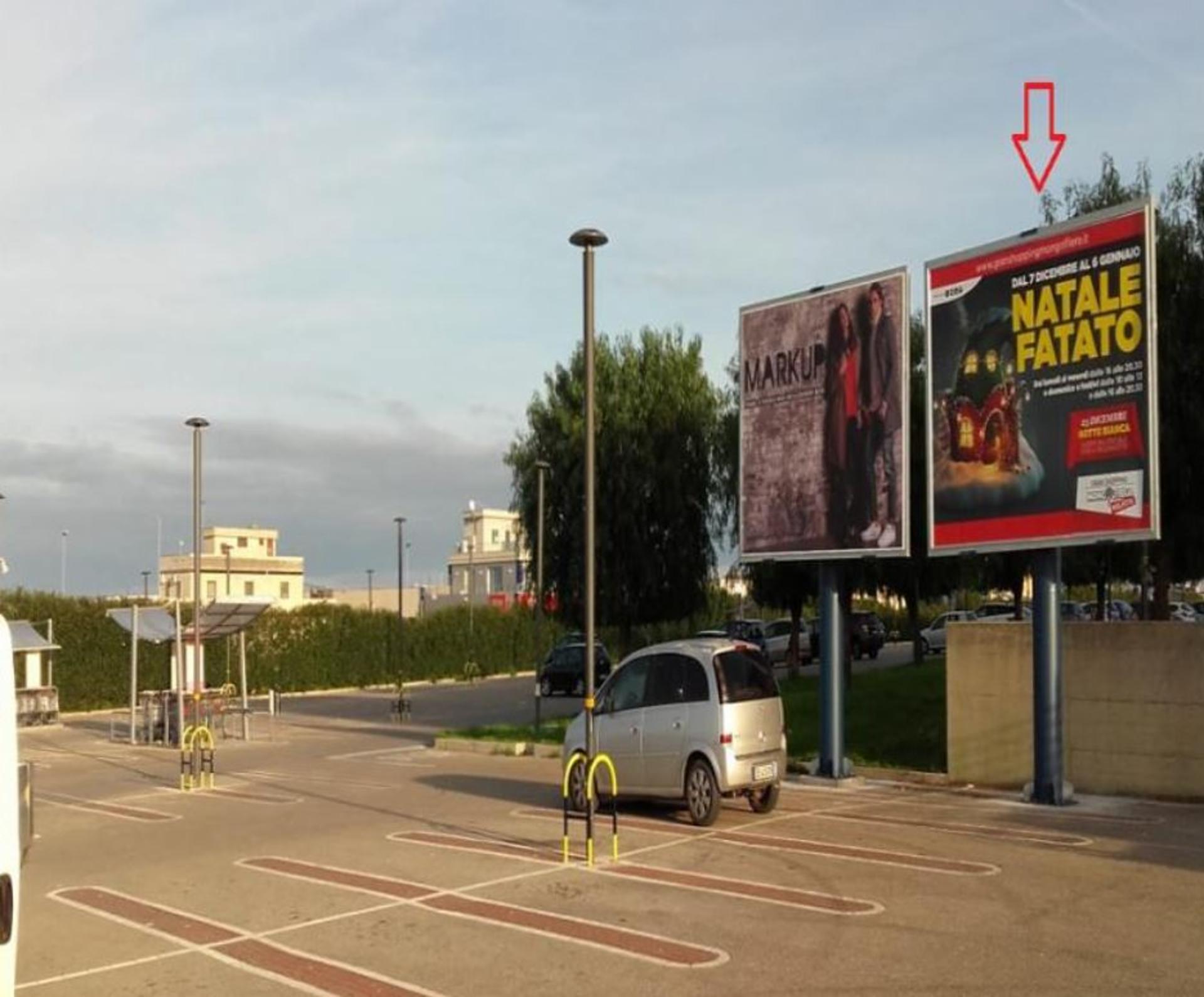 Impianto POSTER a Molfetta, in zona Bata